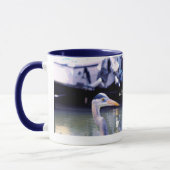 Mug tête en bleu (Gauche)