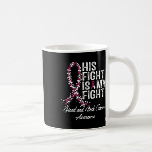 Mug Tête Et Cou Cancer Sensibilisation Son Combat Est