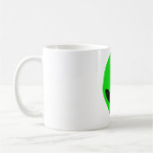 Mug Tête étrangère verte (Gauche)