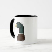 Mug Tête Mallard Drake (Devant gauche)