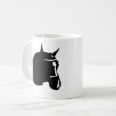 Mug tête noire (Devant gauche)