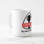 Mug tête Onglet de guitare SAM certifié (Devant gauche)