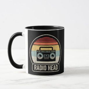 Mug Tête radio Vintage