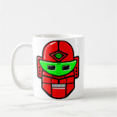 Mug Tête Robot Rétro (Gauche)