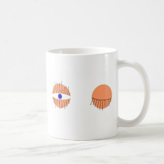 Mug tête somnolente