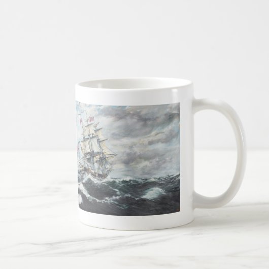 Mug Têtes de constitution d'USS pour S.M. frégate (Droite)