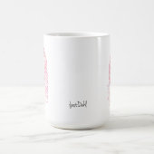 Mug Têtes de Flamant rose de couleur graphique Flamant (Centre)