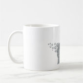 Mug Têtes de roue dentée de puissance cérébrale Steamp (Gauche)