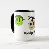 Mug Têtes vaudou (Devant gauche)