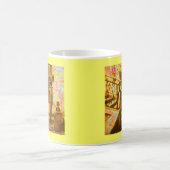 Mug Têtes vintages de panier photo (Centre)