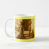 Mug Têtes vintages de panier photo (Gauche)