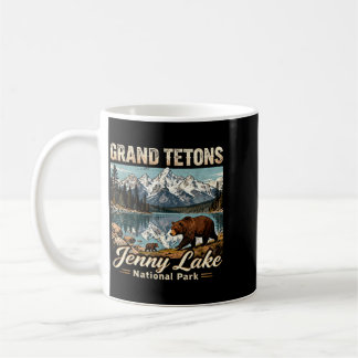 Mug Tétons Grands Arqués Jenny Lake Parc National Ours