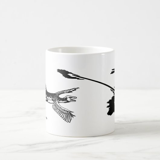 Mug 'Tetrapteryx' et 'Microraptor' (Centre)