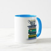 Mug Teup and Books 3 (Devant droit)