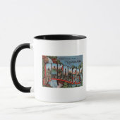 Mug Texarkana, Arkansas (Scène des chutes d'eau) (Gauche)