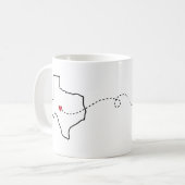 Mug Texas au Michigan - Heart2Heart (Devant gauche)