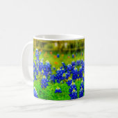 Mug Texas Bluebonnets Hill Pays Fleur sauvage Nature (Devant gauche)