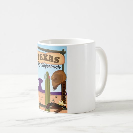 Mug Texas By Stagecoach (Devant droit)