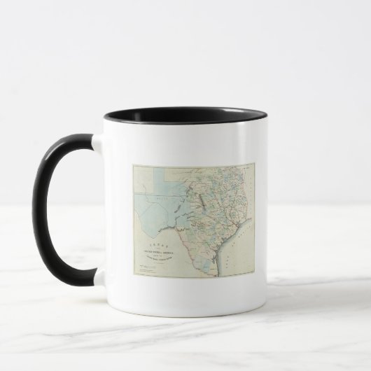 Mug Texas des États-Unis d'Amérique (Gauche)