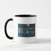 Mug Texas (Drapeau Lone-Star)Grandes Scènes (Gauche)