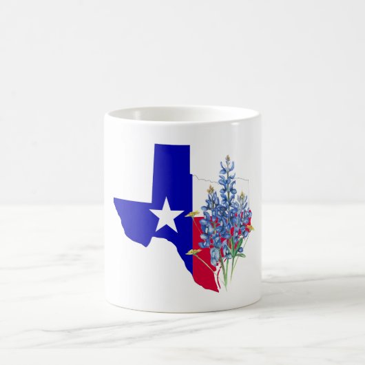 Mug Texas et Bluebonnets (Centre)