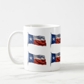 Mug Texas Flying Flag