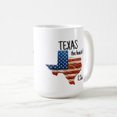 Mug TEXAS la belle USA (Devant droit)