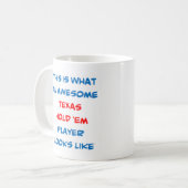 Mug texas les tenir joueur, génial (Devant gauche)