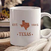 Mug texas l'état étoile solitaire