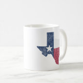 Mug Texas Lone Star Vintage Austin Dallas Houston (Devant droit)