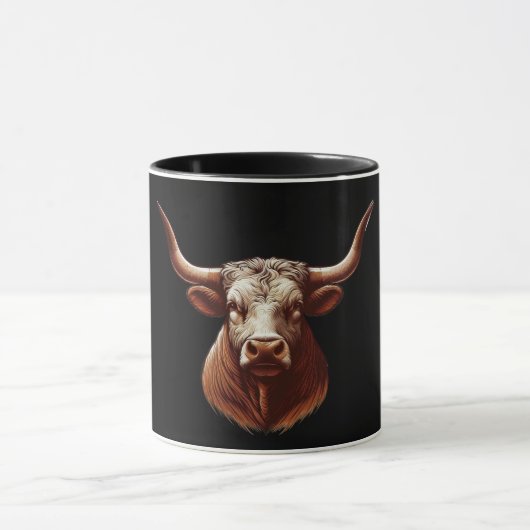 Mug Texas Longhorn (Centre)