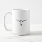 Mug Texas Longhorn Skull (Gauche)