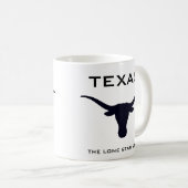Mug Texas Longhorn The Lone Star State (Devant droit)