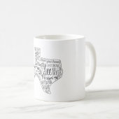 Mug Texas Sayings Y'all (Devant droit)