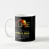 Mug Texas Solar Eclipse 2024 Solar Eclipse Funny Texas (Gauche)