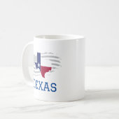 Mug Texas State Map USA Patriotic Texan (Devant gauche)