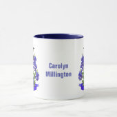 Mug Texas State Mockingbird & Bluebonnet Flower (Centre)