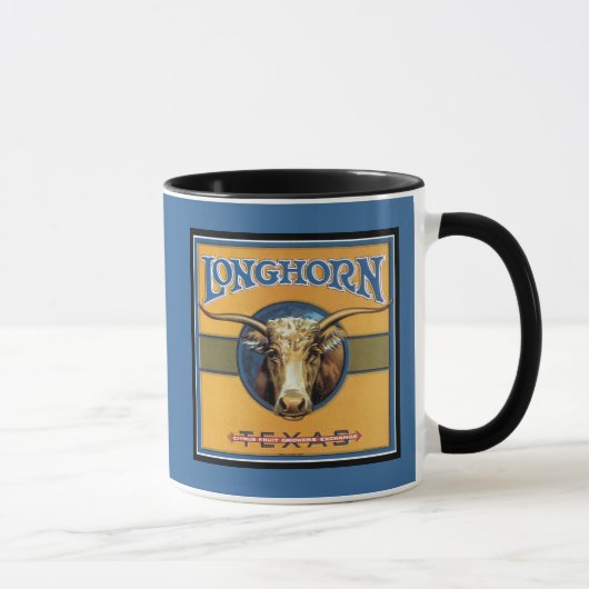 Mug Texas Steer Longhorn (Droite)