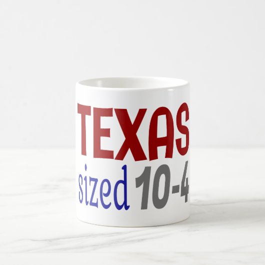 Mug Texas taille 10-4 LettreKenny (Centre)
