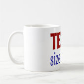 Mug Texas taille 10-4 LettreKenny (Gauche)