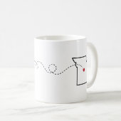 Mug Texas to Missouri - Heart2Heart (Devant droit)