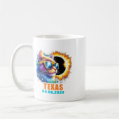 Mug Texas Total Solar Eclipse 2024 Cat Solar Eclipse G (Gauche)