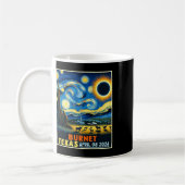 Mug Texas Total Solar Eclipse 2024 Starry Night (Gauche)