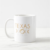 Mug Texas Total Solar Eclipse Avril 8 2024 Texas Solar (Gauche)