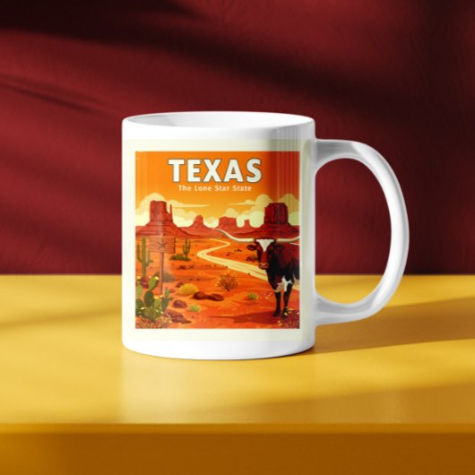 Mug Texas vintage