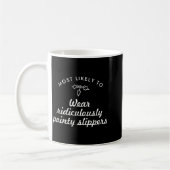 Mug Text Most Likely To Xmas Fun Mistletoe T S  (Gauche)
