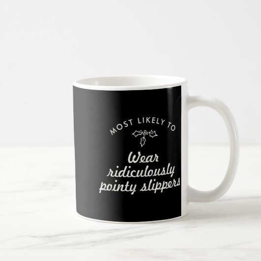 Mug Text Most Likely To Xmas Fun Mistletoe T S (Droite)