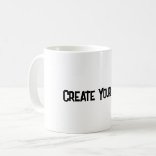 Mug Text personnalisé Chaque jour Verrerie pour boire-