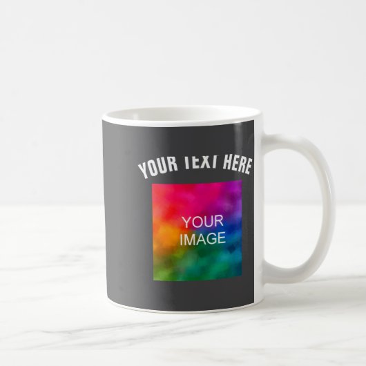 Mug Text Upload Photo Template Boys Kids Modern _1 (Droite)