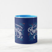 Mug Texte à la mode sur le citrouille pour Thanksgivin (Centre)